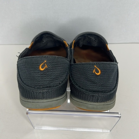 Olukai Mens Mesh Loafers Shoes US 10 Gray Slip On Comfort - Picture 5 of 7